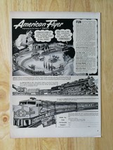Vintage 1951 American Flyer Toy Train Set Full Page Original Ad  921 - $6.64