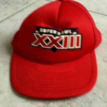Super Bowl Xxiii Trucker Hut (Rot, Einstellbar) - $14.84
