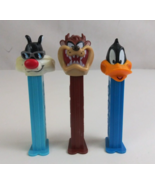 Lot of 3 Looney Tunes Pez Dispensers Taz, Daffy, &amp; Sylvester (D) - €8,50 EUR