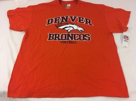 Nfl 2024 Nwt Denver Broncos Shirt Football Holographic Orange Mens Large Orange - $23.39