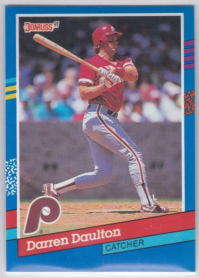 M) 1991 Donruss Baseball Trading Card - Darren Daulton #316 - $1.97