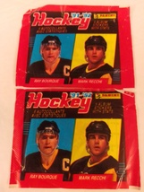 1991-92 Panini Hockey Stickers Pack Of 6 Stickers - Lot Of 2 Packs - £11.84 GBP