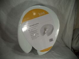 DMI Briggs Healthcare Vinyl Cushion Toilet Seat Raised 4" White NEW - $17.77