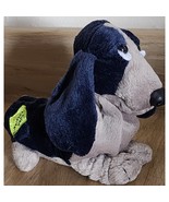 Hush Puppies Beanbag Plush Basset Hound Applause Dog 5&quot; Navy See Pictures - $221.81 MXN