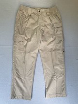 Propper Tactical Pants 38x30 Tan Cargo Reinforced Knee Coated Tag 38x32 FLAWS - £14.14 GBP