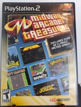Midway Arcade Treasures (Sony PlayStation 2, 2003) PS2 Complete CIB - £10.99 GBP