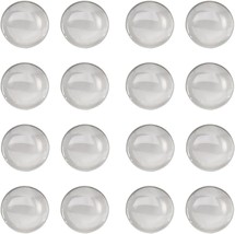 Tutuxio 100pcs 25mm Glass Dome Cabochons Clear Round Tiles, Transparent ... - £17.90 GBP