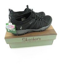 Skechers Women&#39;s Outdoor Lifestyle Seager Hiker Slip-On Black Sneaker 7.5 NIB - £23.48 GBP
