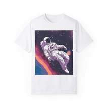 Astro Pioneer - Star-filled Galaxy Illustration - Unisex Garment-Dyed T-... - $40.58+