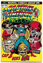 Captain America #162 (1973) *Marvel Comics / Falcon / Dr. Faustus / Agent 13* - £11.15 GBP