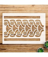 Fan Circle Band Pattern Stencil for Walls and Crafts, Reusable Mylar Tem... - $14.69+