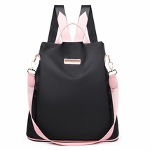 High Quality Ox Backpack Women Mochila Black Grey New Designer Female School Boo - £63.03 GBP
