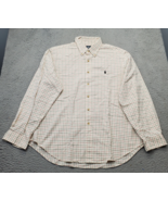 Ralph Lauren Button-Down Shirt Men XL Multi Check Classic Fit Collared P... - $33.56 CAD