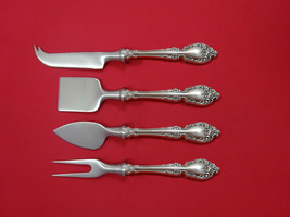 Botticelli by Oneida Sterling Silver Cheese Serving Set 4 Piece HHWS  Custom - £201.65 GBP