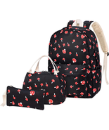 School Backpack for Teen Girls, Bookbag with Lunch Box and Pencil Case - £35.20 GBP