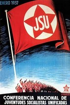 January 1937 - National Congress of United Socialist Youth. by Bardassano - Art  - $21.99+