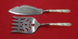 Old English by Towle Sterling Silver Fish Serving Set 2 Piece Custom Made HHWS - $132.76