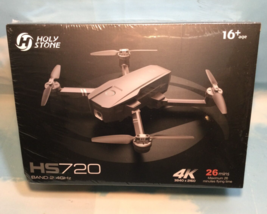 Holy Stone HS720 Brushless GPS Drone 4K UHD Camera Internal Remote ID 2 Battery - £131.44 GBP