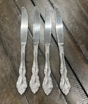 Reed &amp; Barton BAROQUE Stainless Select Modern Solid Dinner Knives Knife ... - $27.73 CAD