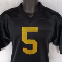 Missouri Tigers Football Jersey Large Boys Black #5 Venus Knitting Mills - £15.36 GBP