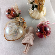 Victorian Christmas Ornaments Lot of - $31.67