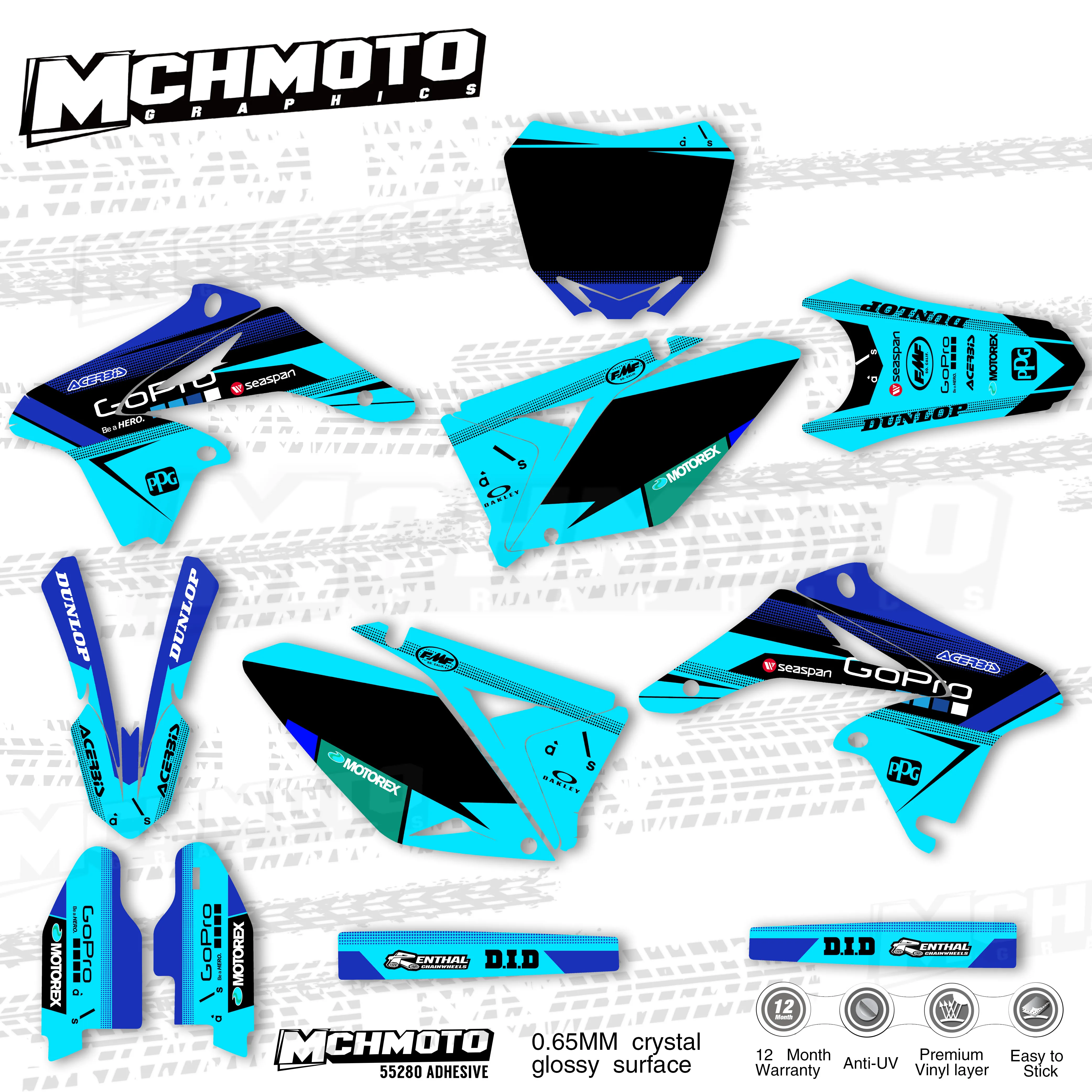 MCHMFG  Graphics    RMZ250 RMZ 250 2010 2011 2012 2013 2014 2015 2016 2017  2018 - £322.51 GBP