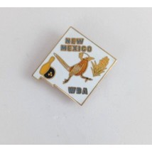 Vintage New Mexico WBA With Bird Bowling Lapel Hat Pin - £6.49 GBP