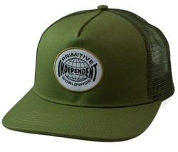 Primitive x Independent Truck Co Global Olive Drab Cap Snapback Hat - £19.11 GBP