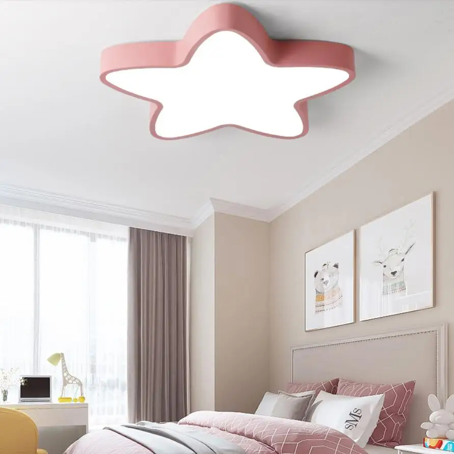 Dimmable aron ceiling lights children&#39;s room boy girl room study lamp warmromant - £165.64 GBP