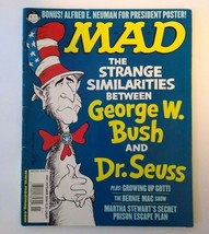 MAD Magazine Nov 2004 # 447 Dr Seuss The Cat In The Hat George Bush Bernie Mac - £19.05 GBP