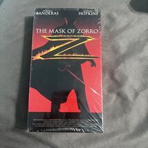 The Mask of Zorro (1998, VHS) Anthony Hopkins Antonio Banderas Vintage S... - €8,55 EUR