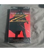 The Mask of Zorro (1998, VHS) Anthony Hopkins Antonio Banderas Vintage S... - €8,55 EUR