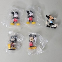 Disney Mickey Mouse Figures Lot of 5 with 4 of them being new and sealed - $13.96