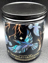 Bath &amp; Body Works Moonlit Graveyard Scented Stained Glass Mason Jar Candle 7oz - $34.97