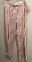 Lucky Brand Women’s Leggings Pants XXL 2XL Pink &amp; White Waiat 40” To 46” - £4.48 GBP