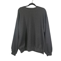 Hanes Premium Size Large Gray Ecosmart Sweatshirt - £10.42 GBP