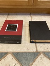 Nkjv Reference Bible Large Print Black Goat Skin Leather Maclaren Series - £75.58 GBP