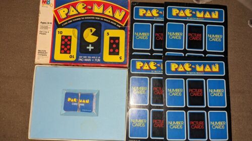 Pac-Man Card &amp; Board Game (Vintage 1982 Milton Bradley) 2 - 4 Players Co... - $21.77