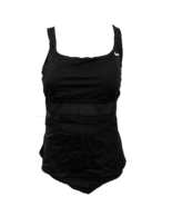 NWT $100 Nike Women&#39;s Size S 2 Piece Tankini Swim Bathing Suit Black NES... - $949.78 MXN