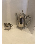 Creamer Pitcher &amp; Teapot Silver Colored See Description (2 Piece Bundle) - $625.72 MXN
