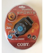 COBY ALL WEATHER SPORT DIGITAL AM/FM RADIO WITH ARM BAND TURBO SPORTS CX-96 - $80.68 CAD