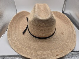 Atwood Hat 4X Long Oval 6 3/4 size straw cowboy hat - £7.90 GBP