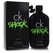 Ck One Shock Cologne By Calvin Klein Eau De Toilette Spray 6.7 oz - £37.55 GBP
