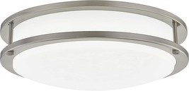 Gruenlich Led Flush Mount Ceiling Lighting Fixture, 13 Inch Dimmable, Warm White - £31.59 GBP
