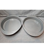 Lot of 2 Farberware Non-Stick Baking Pie Pans Desserts, 9.75&#39;&#39; Diameter - $12.99