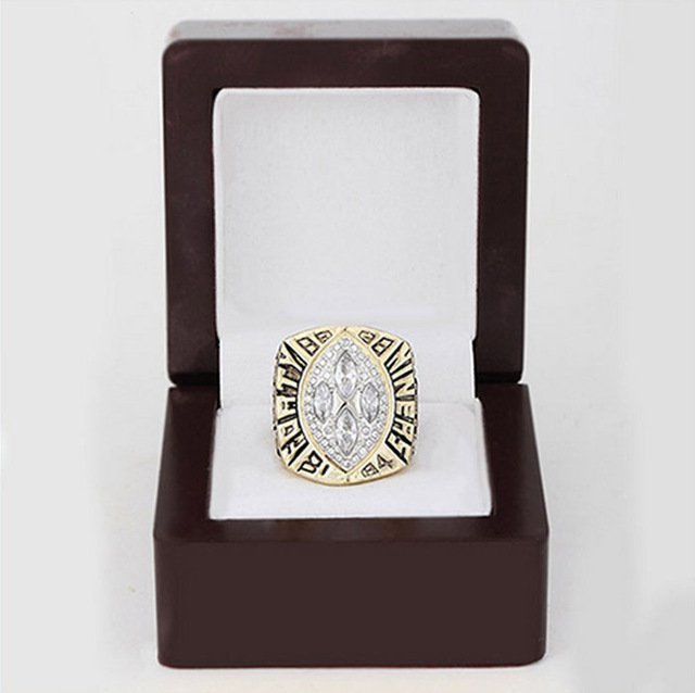 1989 San Francisco 49ers Super Bowl Copper gold plated Custom Sports Rep... - $49.78