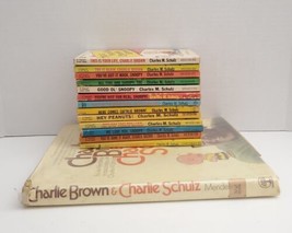 Lot of 14 PEANUTS SNOOPY CHARLIE BROWN  Schultz Comic Books Vintage - £22.17 GBP