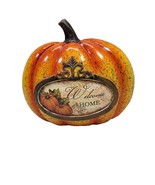 Welcome Home Pumpkin Thanksgiving Fall Harvest Decor Table Top Seasonal - £7.86 GBP
