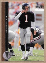 1996 Upper Deck #122 Jeff George Atlanta Falcons - £1.46 GBP