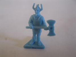 2003 Age of Mythology Board Game Piece: Norse Heroic Hero Unit - Light Blue - $1.00